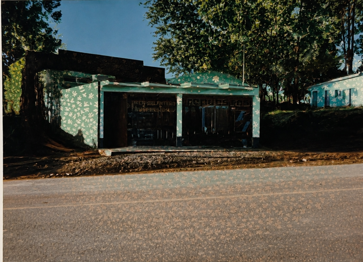 Fachada de la casa de repuestos